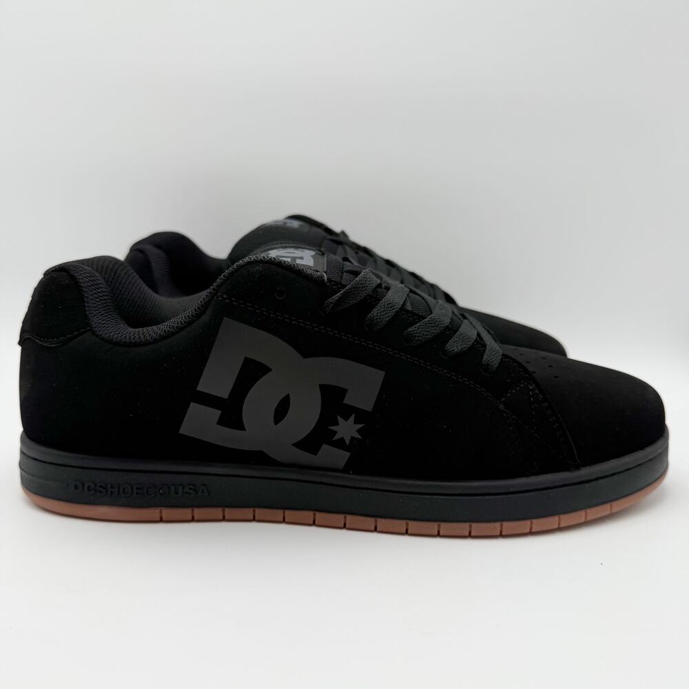 DC Mens Gaveler Low Top Skate Shoes Size 12.5 Black Casual Sneaker NWOB - Picture 3 of 12